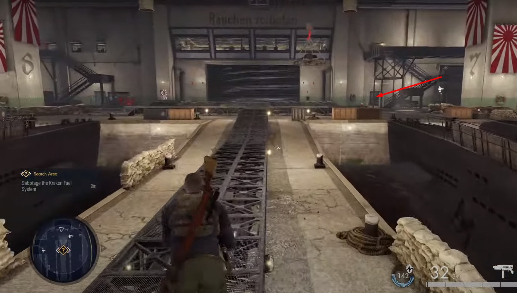 Control room Sniper Elite 5 sabotage kraken fuel system