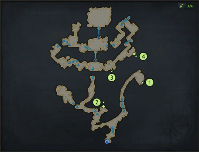 map-Niheltalop's Island Mokoko Seeds Location