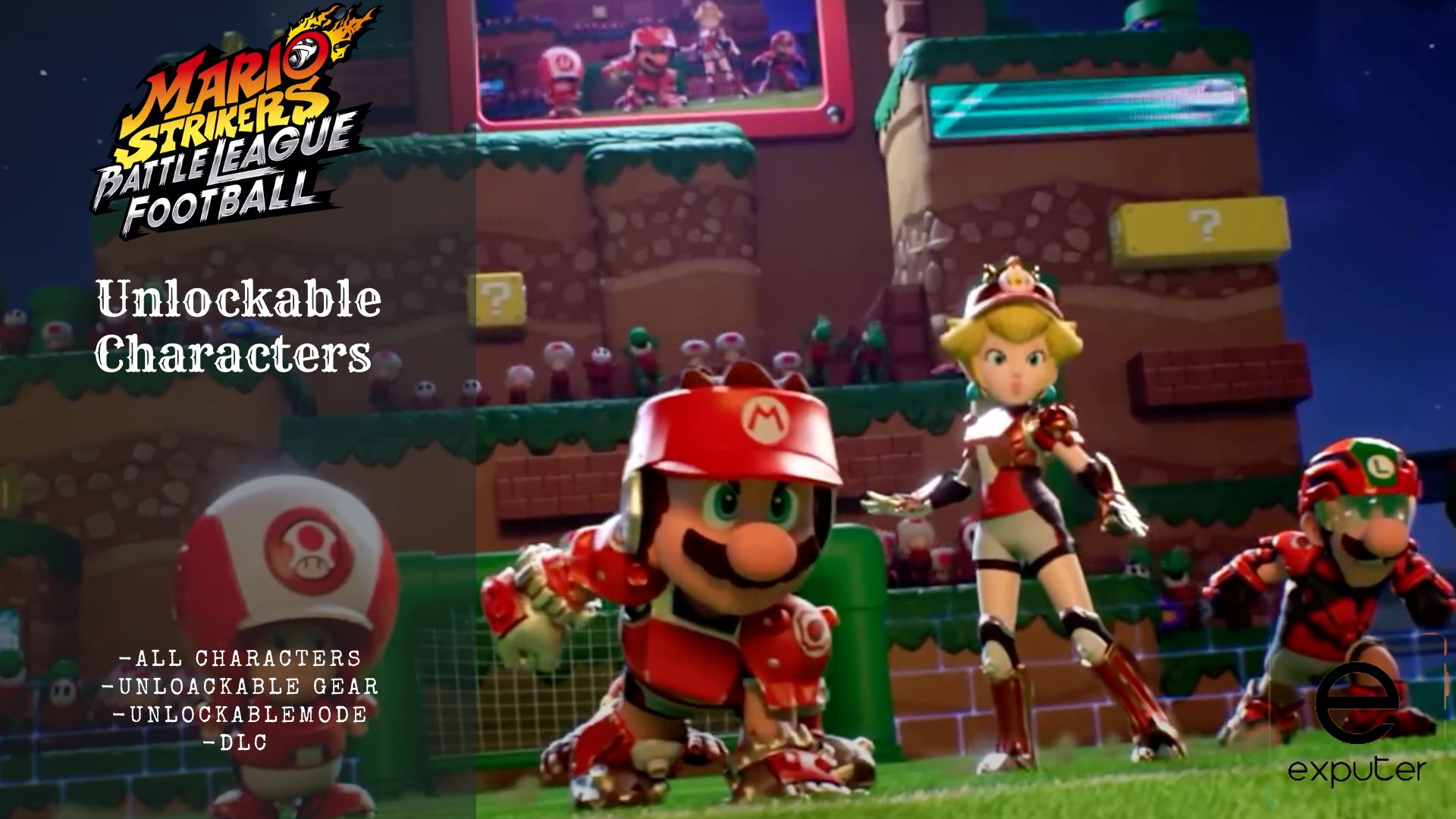Mario Strikers Battle League: All Unlockable Characters