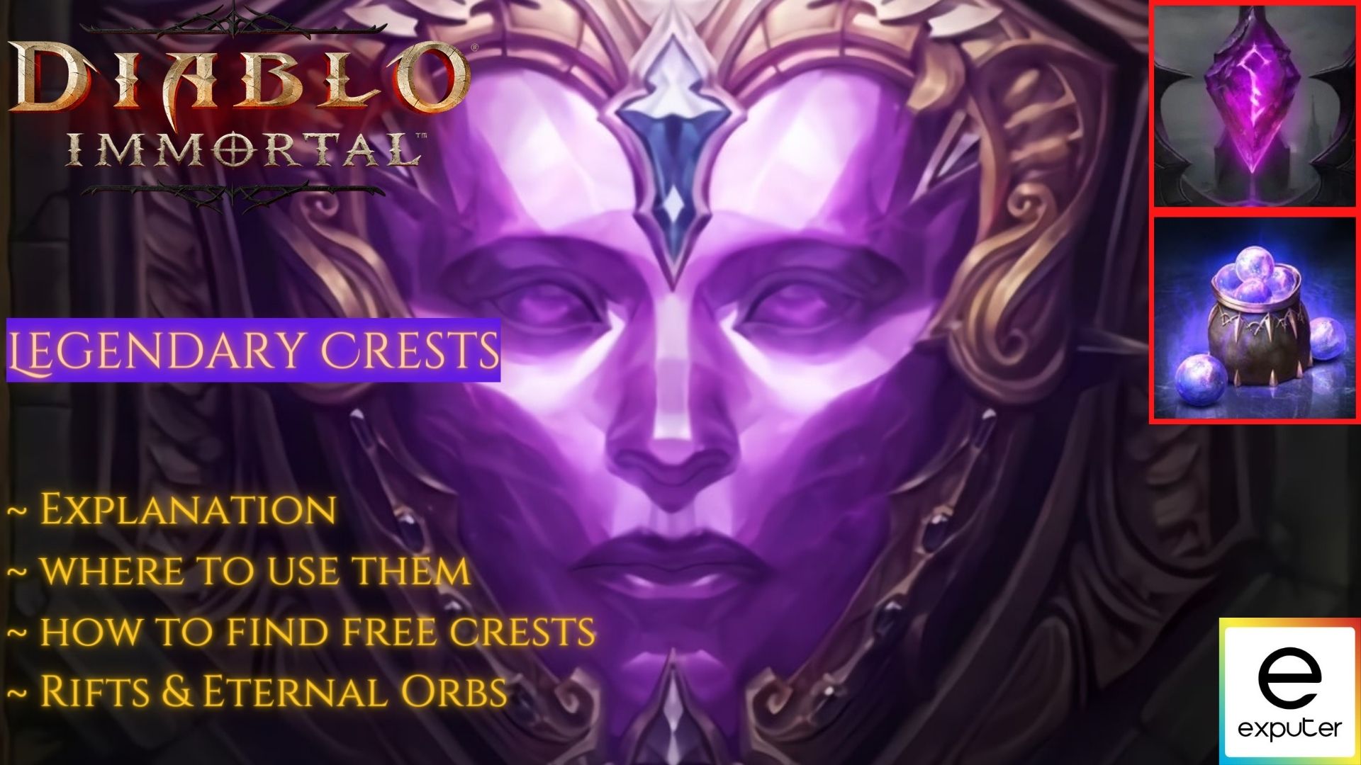 Diablo Immortal Legendary Crests: How To Find & Use