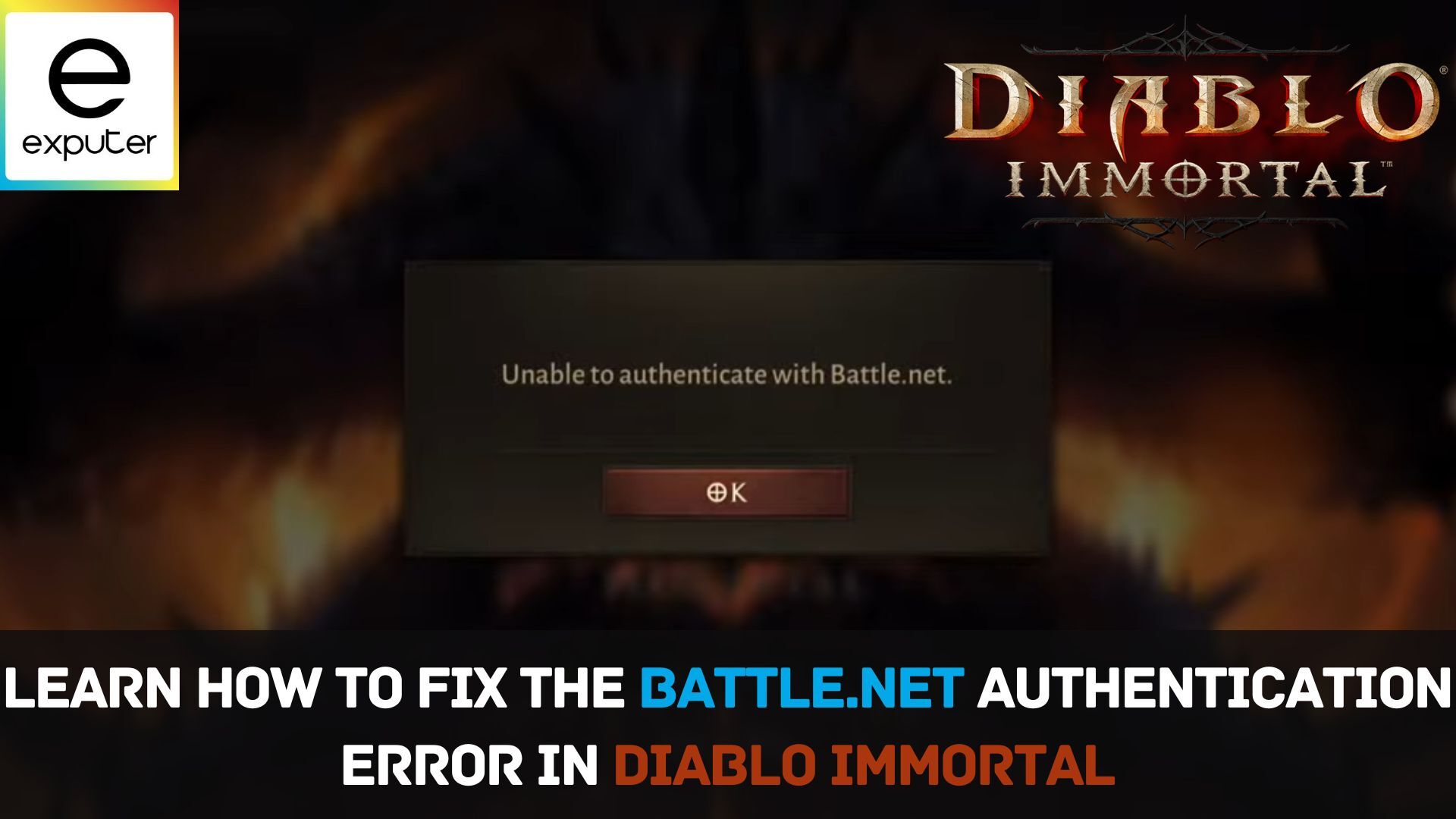 Battle.NET login error