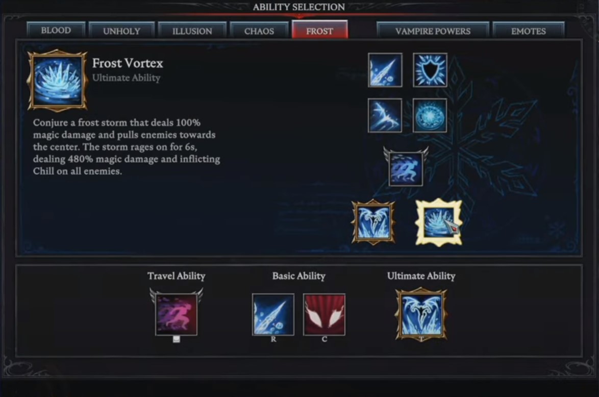 V Rising Ultimate Abilities frost vortex