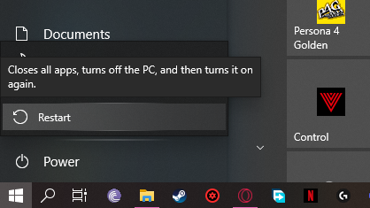 PC restart windows 10 Lost Ark