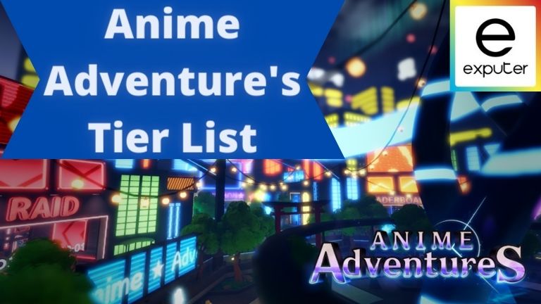 Anime adventure tier list (NEW) 