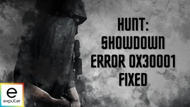 Hunt Showdown error 0x30001