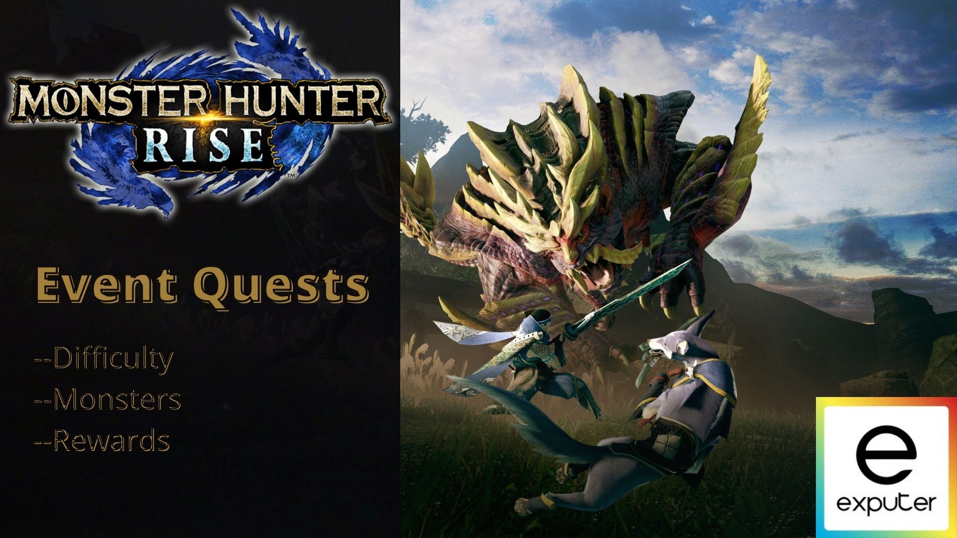 Monster Hunter girls. Ивент монстр. Quest event.