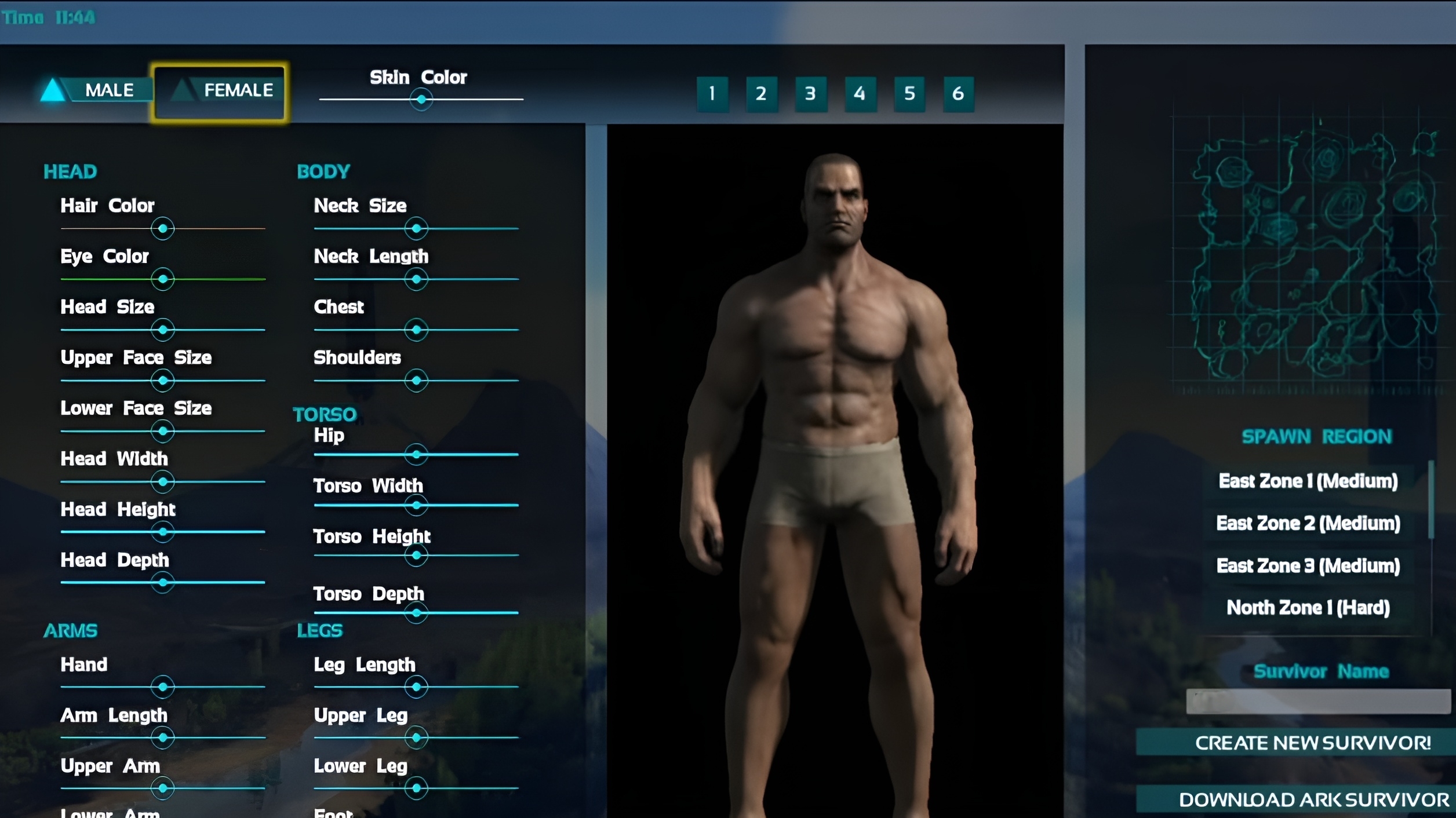 Character creation 