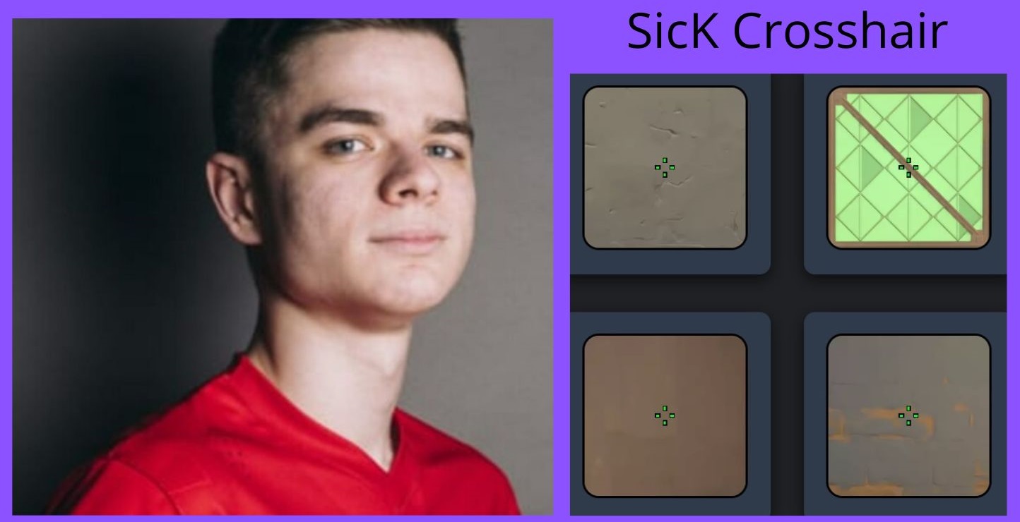 SicK's Valorant Crosshair Settings.