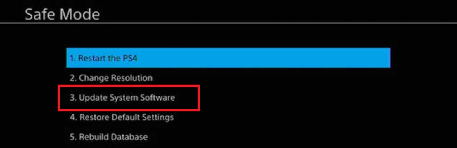 PS4 Software update to fix np-34957-8