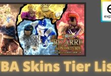 Tier List YBA Skins