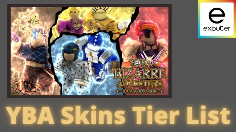 YBA Tier List 2023 November - ( YBA Skins Tier List 1.55 ) - Softlay