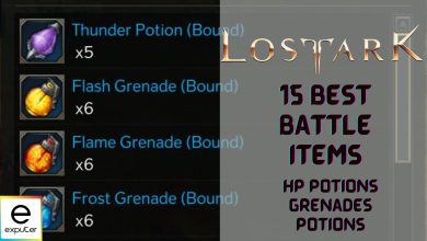 best battle items lost ark