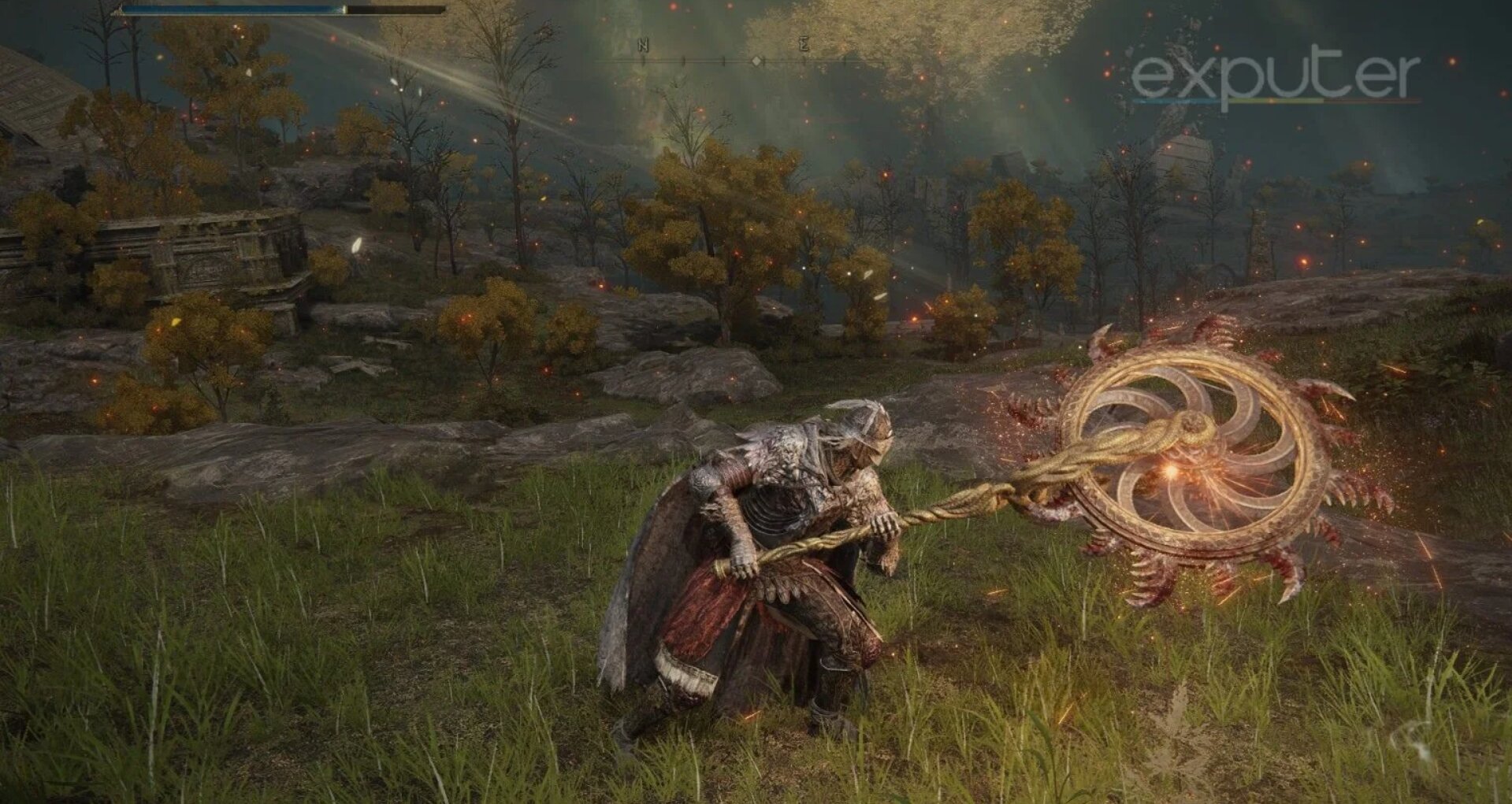 using ghiza's wheel in elden ring