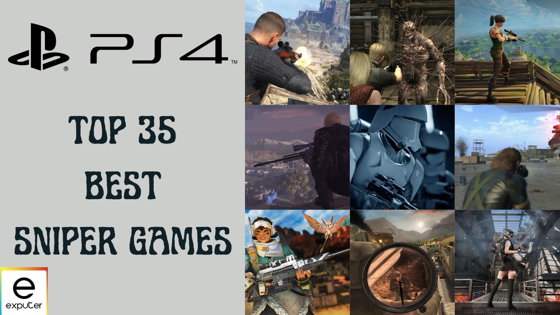 Anvendelse pakke Dempsey 35 BEST Sniper Games On PS4 In 2023 - eXputer.com