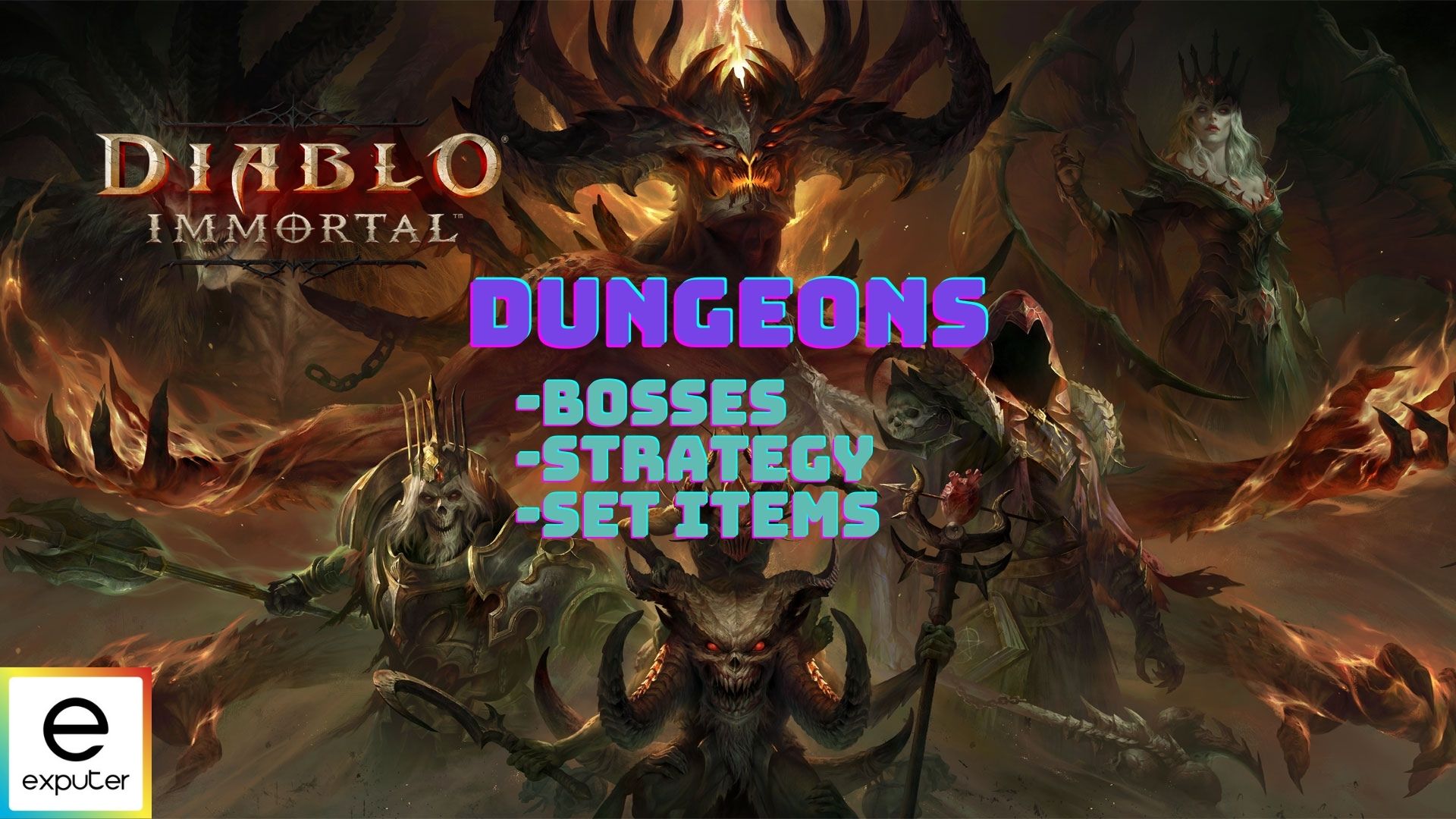 New sets by dungeon and set : r/DiabloImmortal