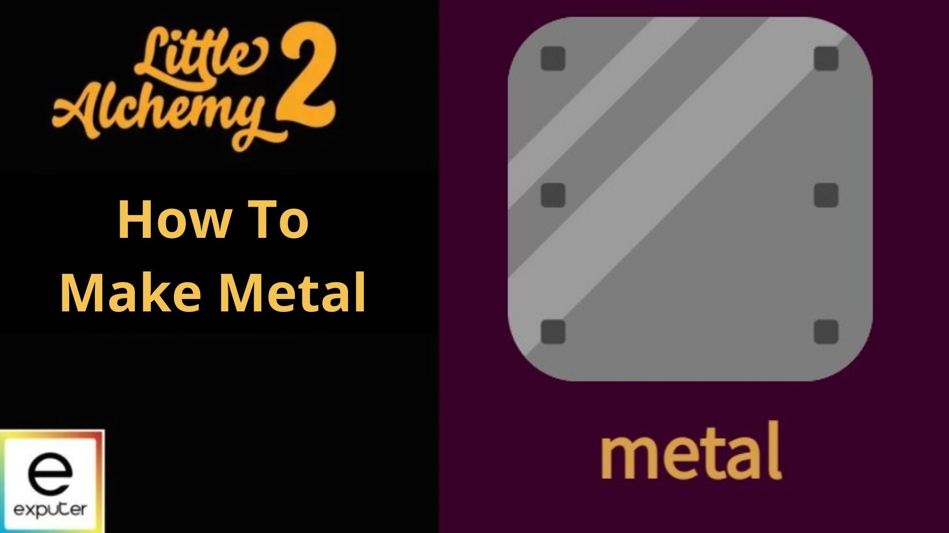 How to make metal - Little Alchemy 2 Official Hints and Cheats