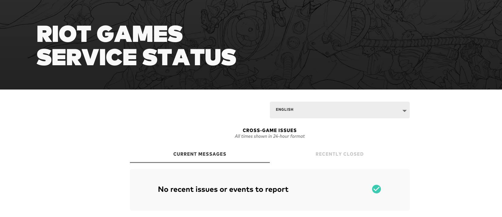 Riot Games Service Status