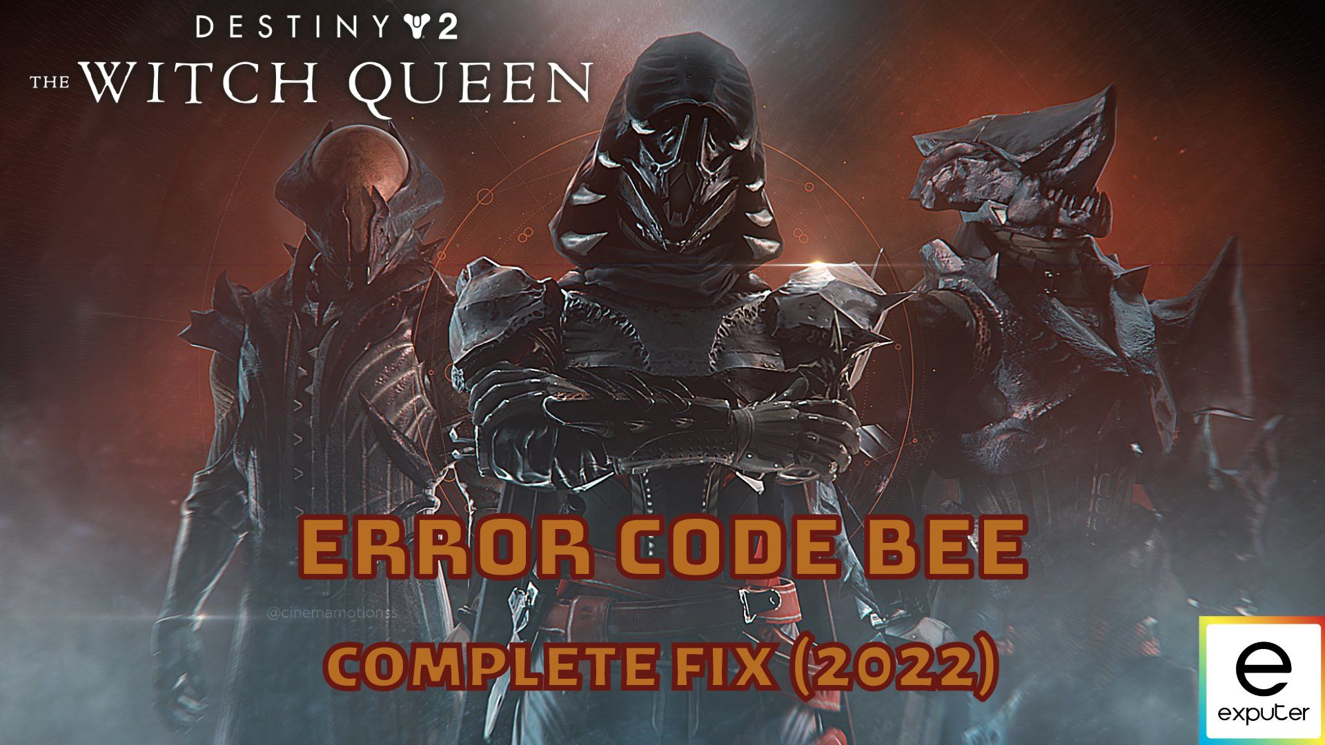 Bungie Error Code Bee In Destiny 2 [RESOLVED] - eXputer.com