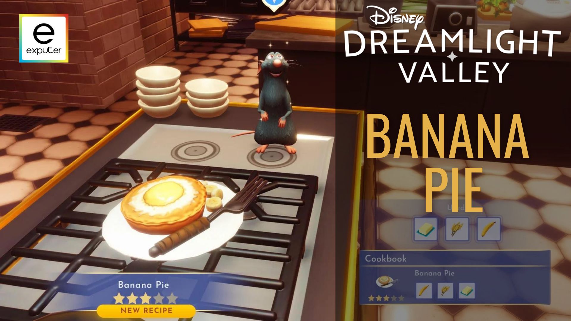 Disney Dreamlight Valley How To Make Banana Pie
