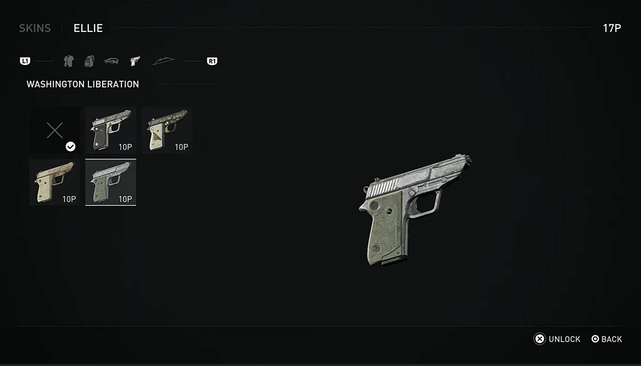 Skins For Ellie Weapons