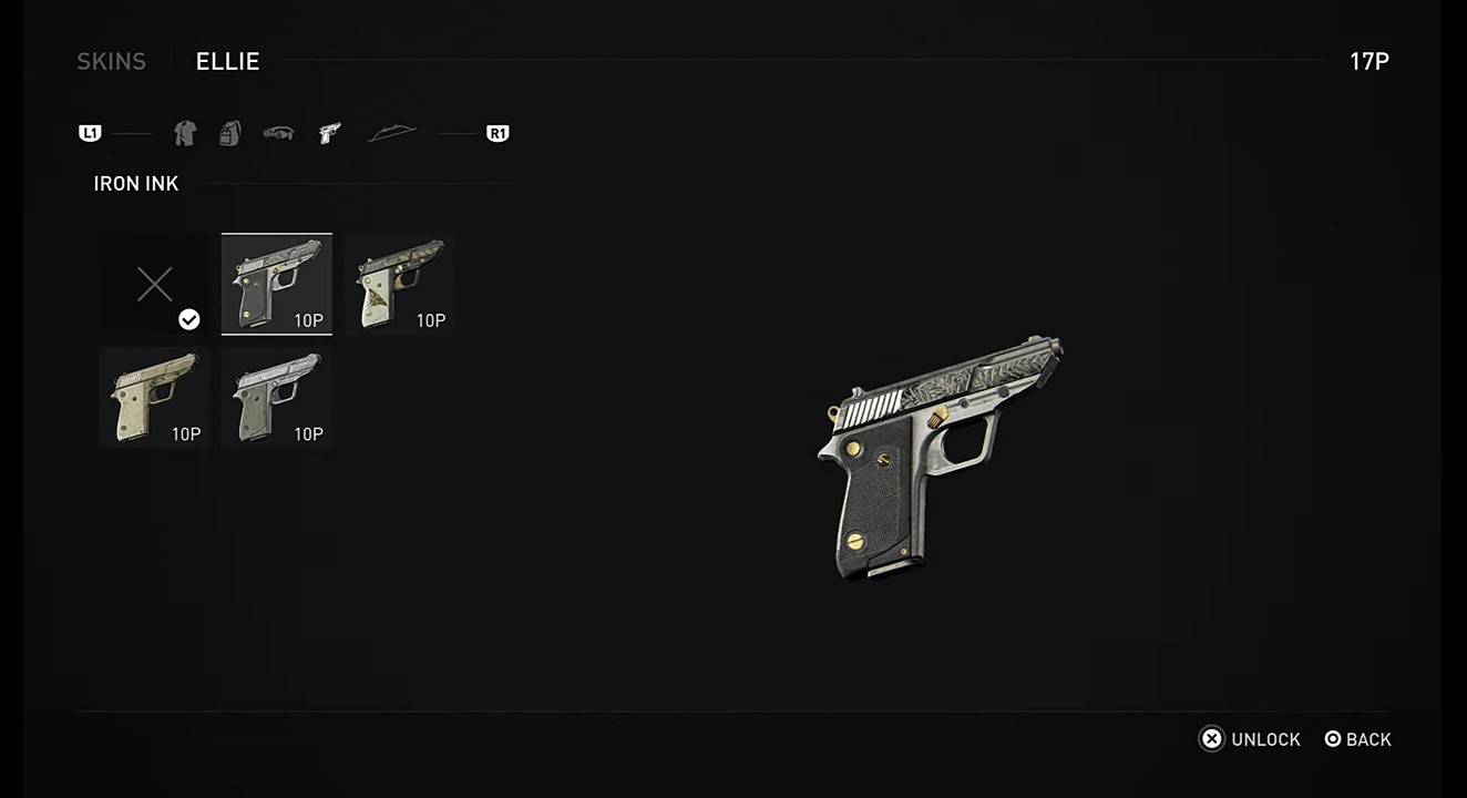 Skins For Ellie Weapons