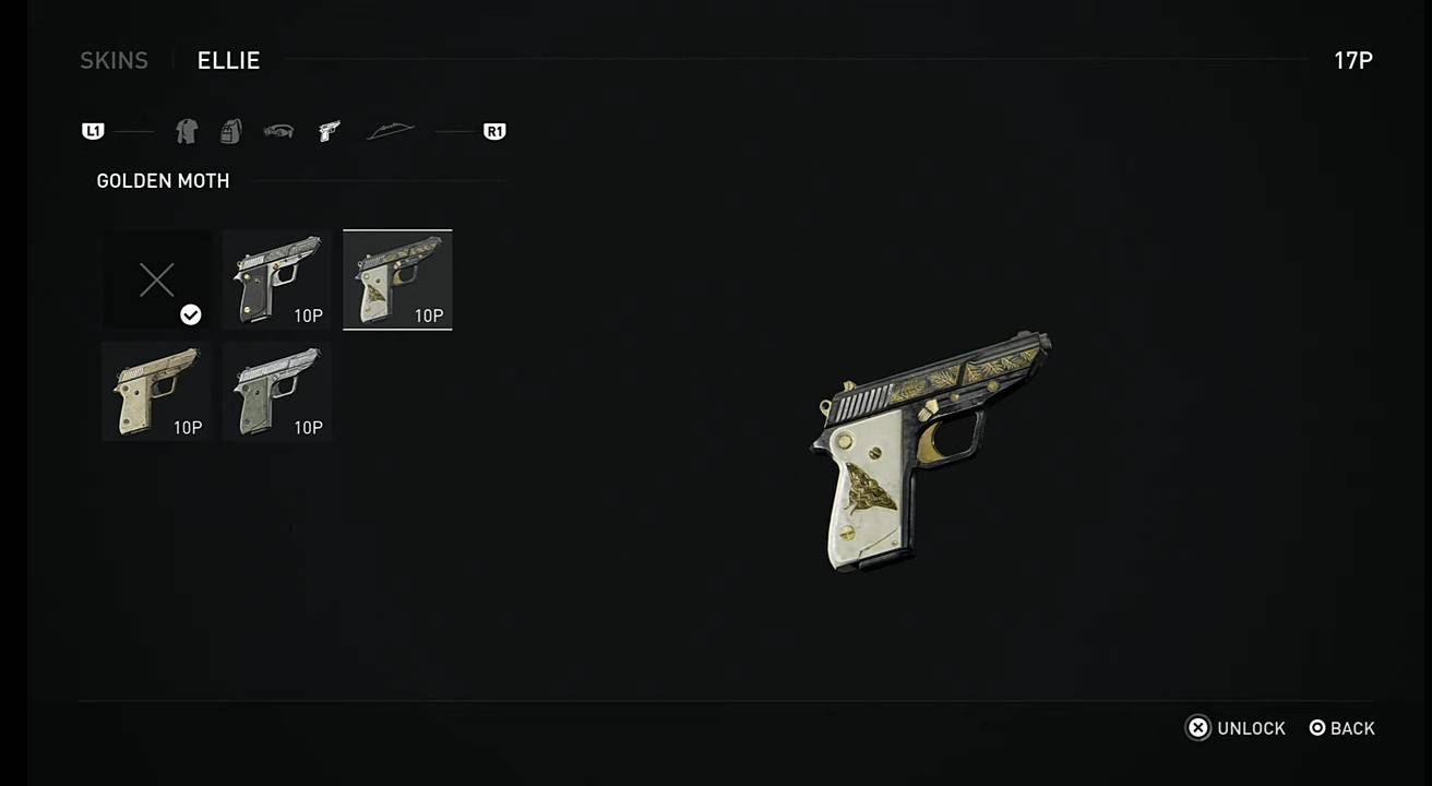 Skins For Ellie Weapons