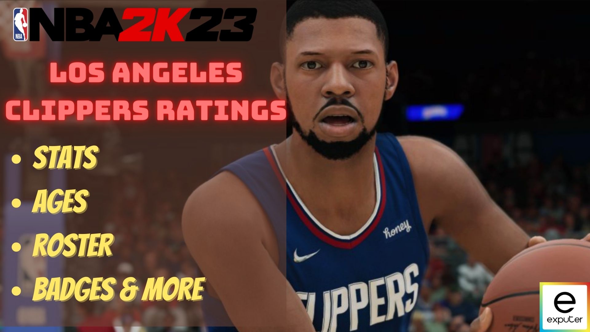 Los Angeles Clippers NBA 2K24 Roster