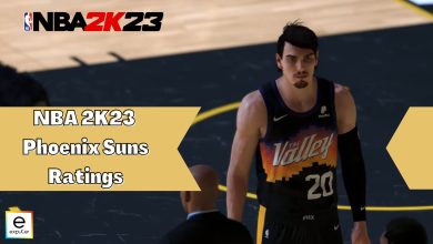 Phoenix Suns ratings in NBA 2K23.