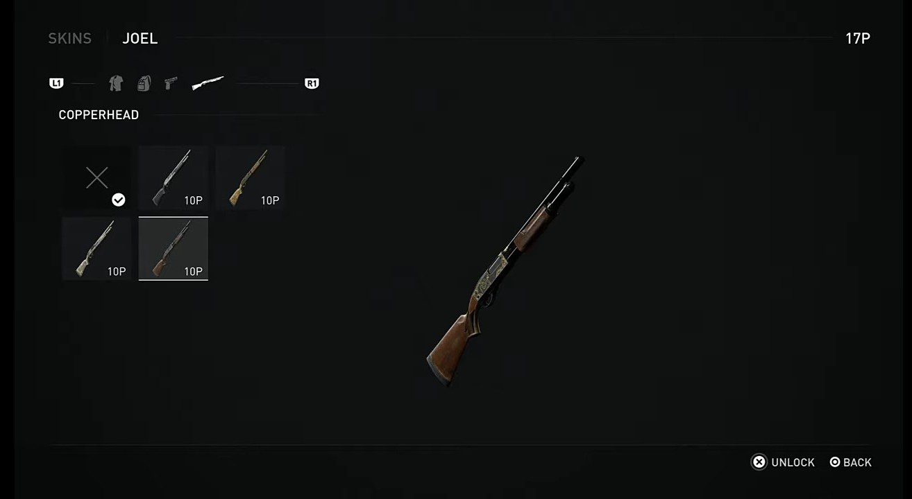 Weapons Skins for Joel