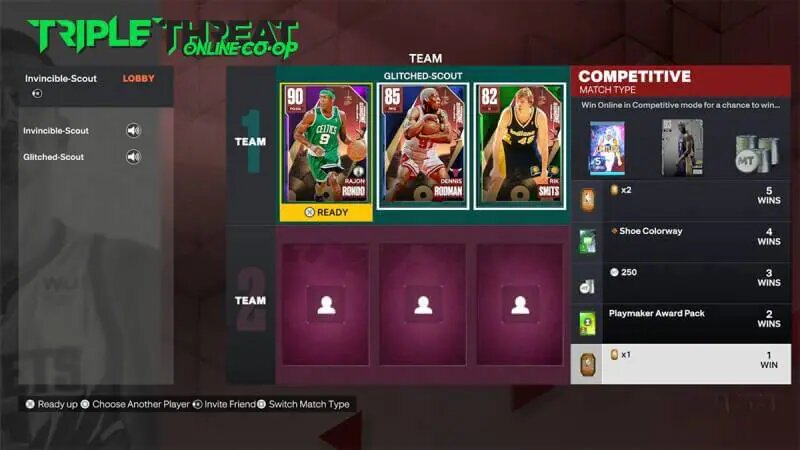 Triple Threat Online Co-Op 