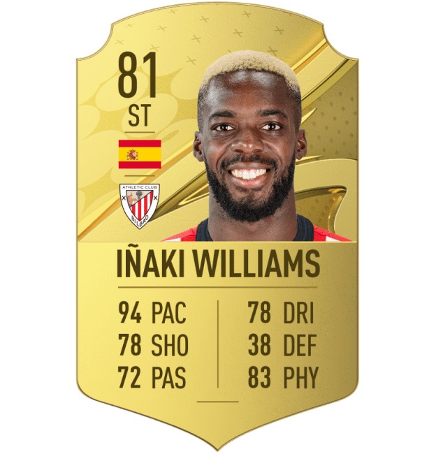 inaki williams fifa 23