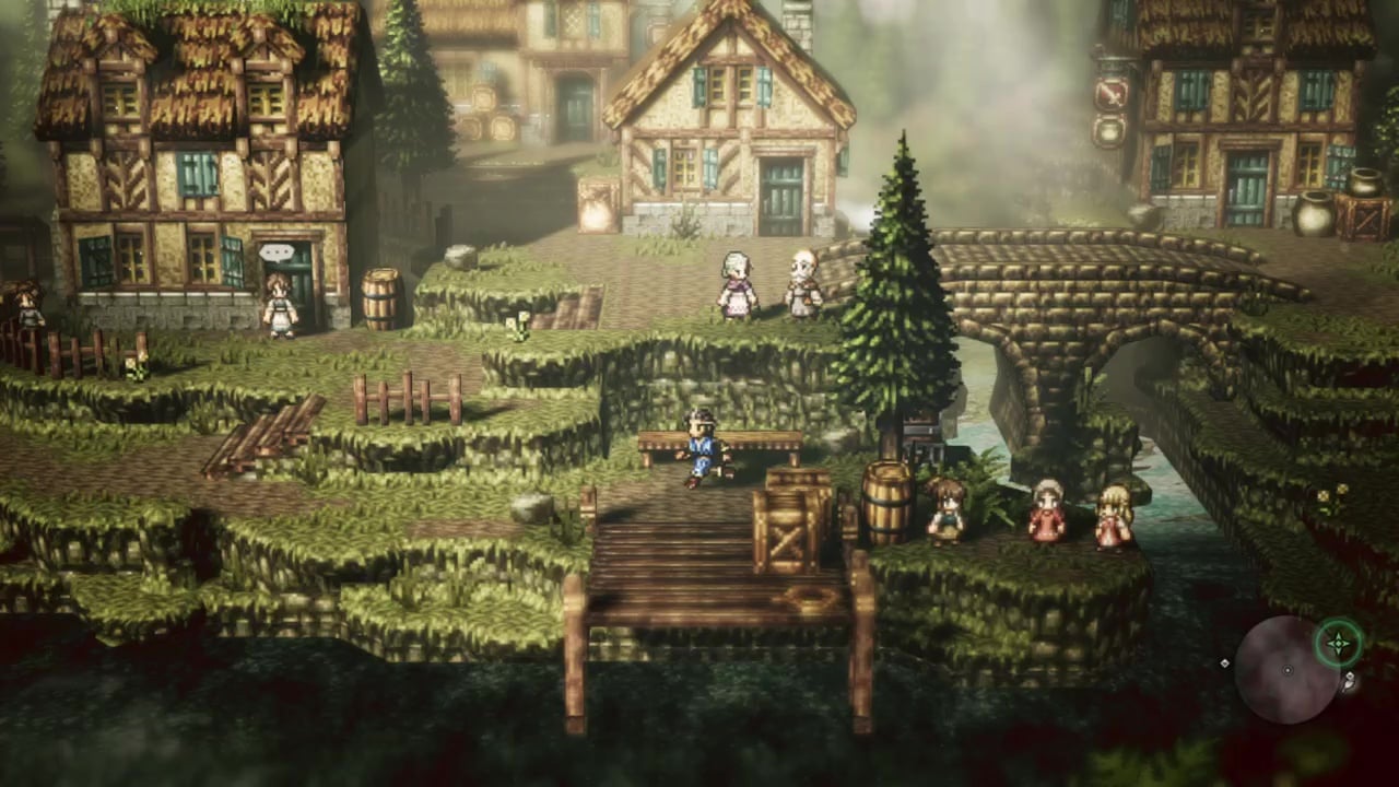 A peak at Octopath Traveler's Art