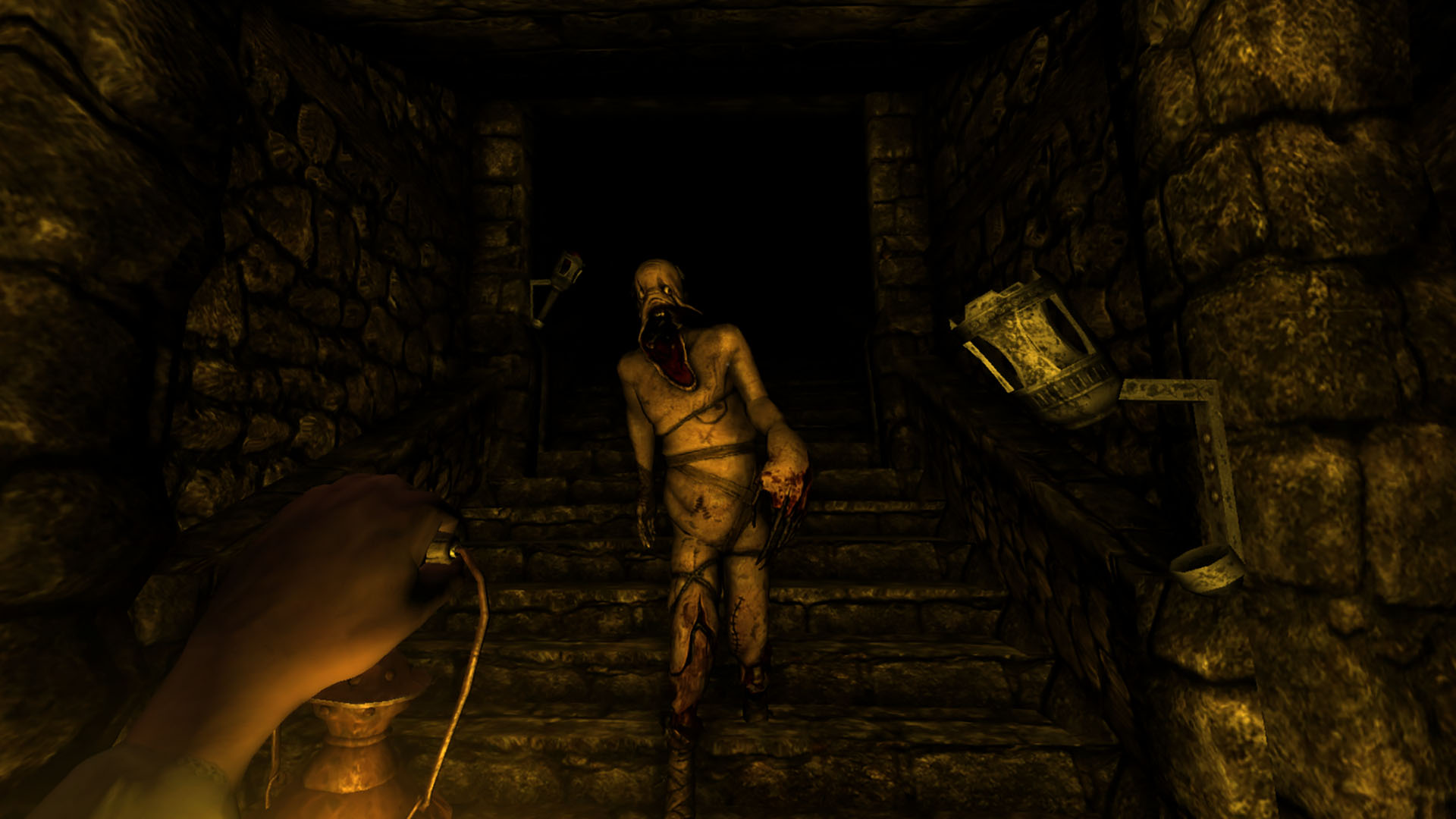 A Lovecraftian-themed being in Amnesia: The Dark Descent.