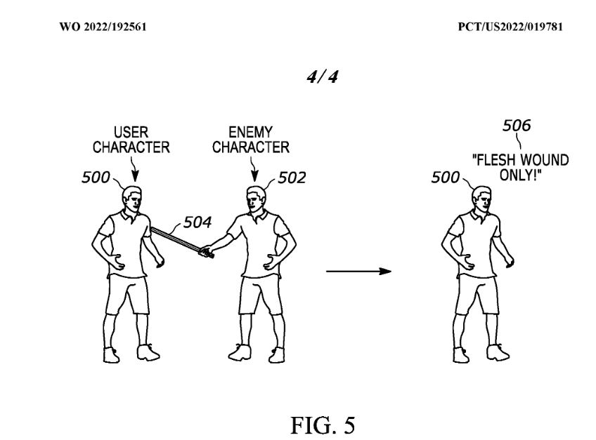 Sony Patent Deflect