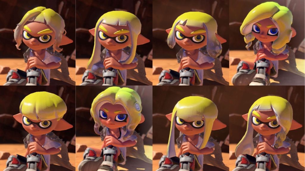 How to change eye color splatoon 3