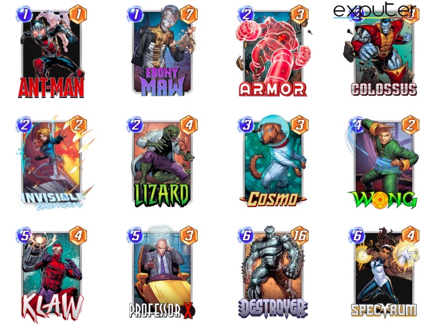 Marvel Snap Alternative Deck