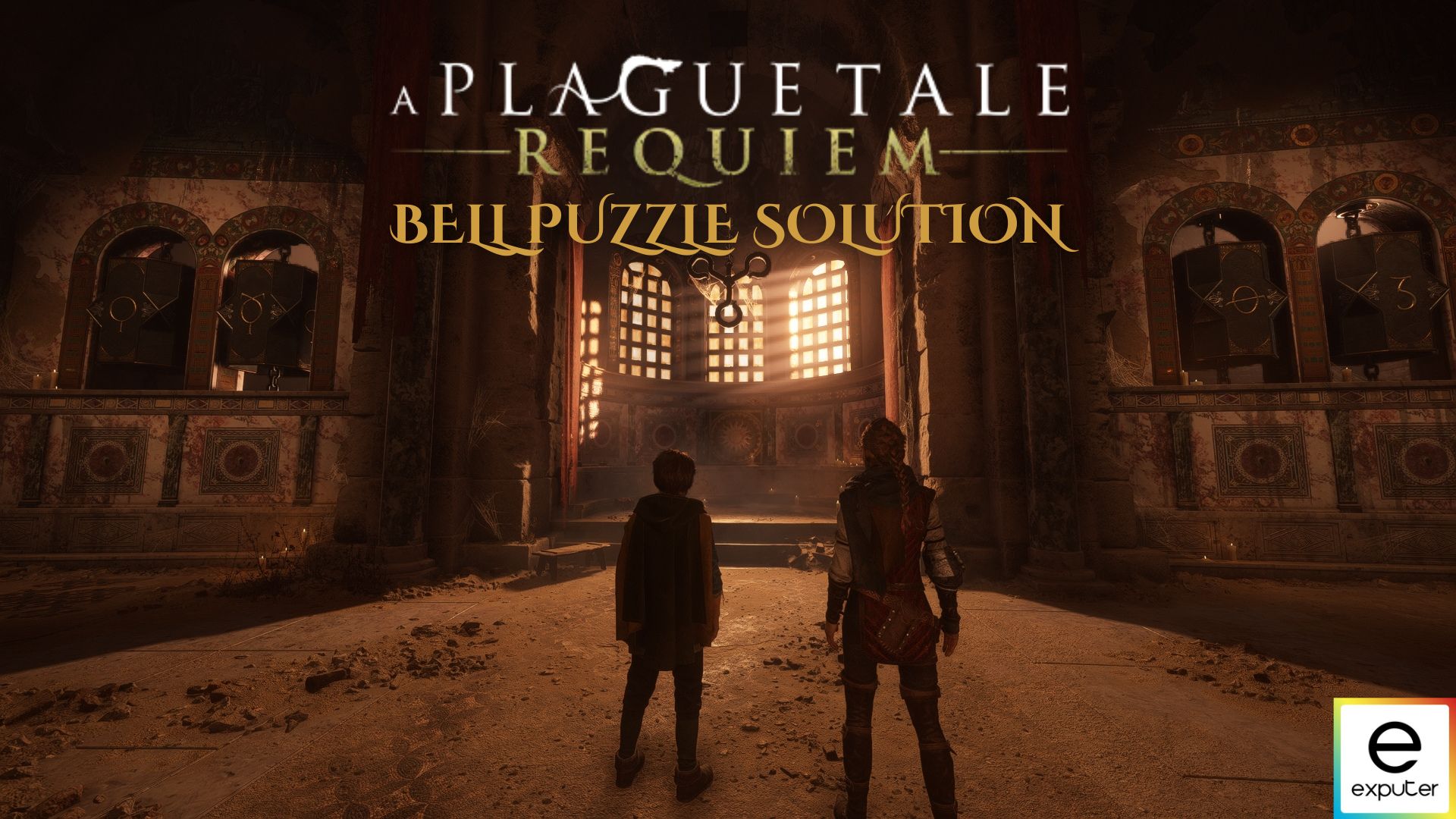 A Plague Tale Requiem - solução do quebra-cabeça dos símbolos nos