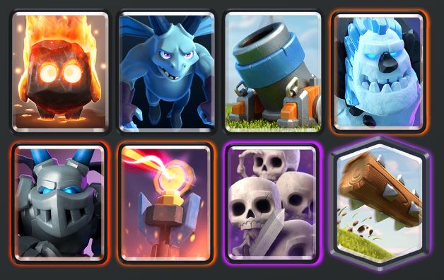 Clash Royale Best Mortar Cycle Decks