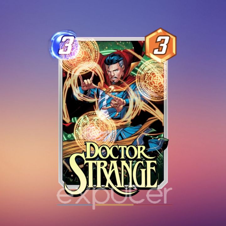 card of Doctor Strange.