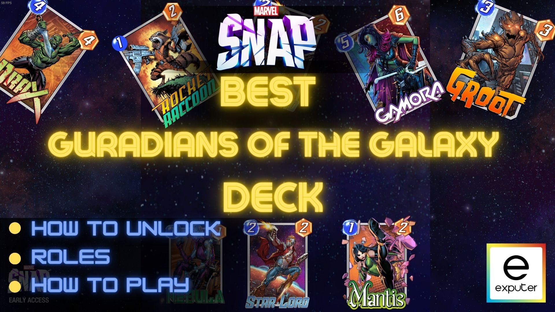 Marvel Snap Best Guardians Of The Galaxy Decks [Expert's Take