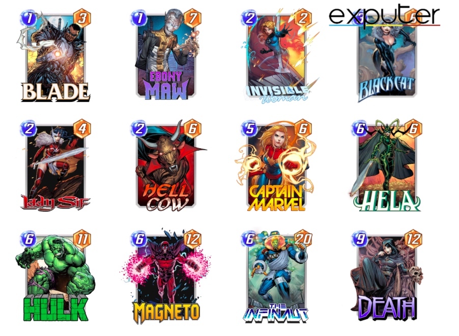 Marvel Snap Iconics Deck