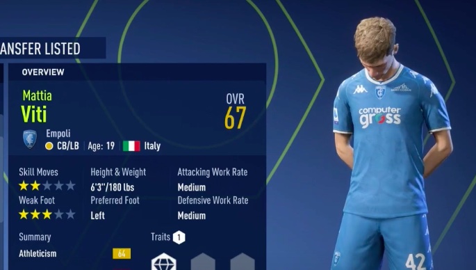 Fifa 23 Mattia Viti