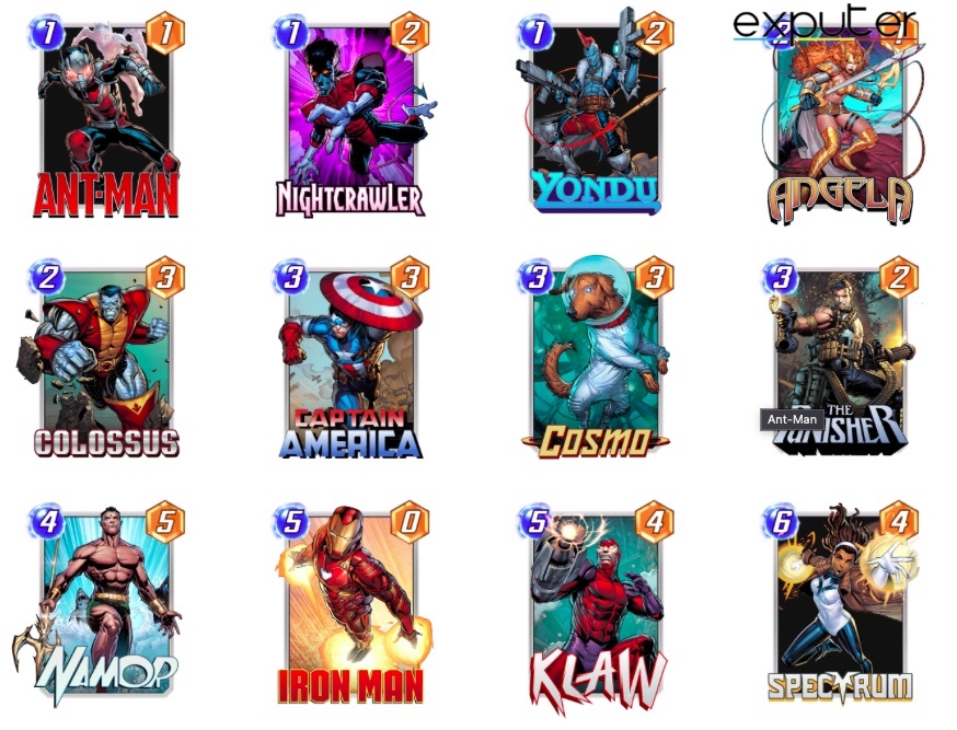 Marvel Snap Midrange First Pool