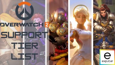 Tier List for Overwatch 2 Support