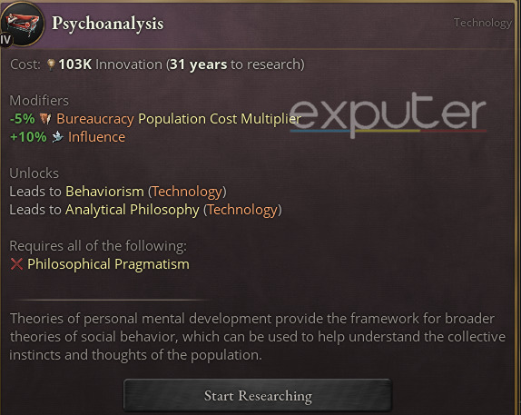 Victoria 3 Psychoanalysis