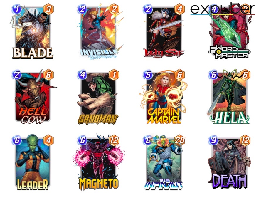 Marvel Snap Subtle Mix Deck