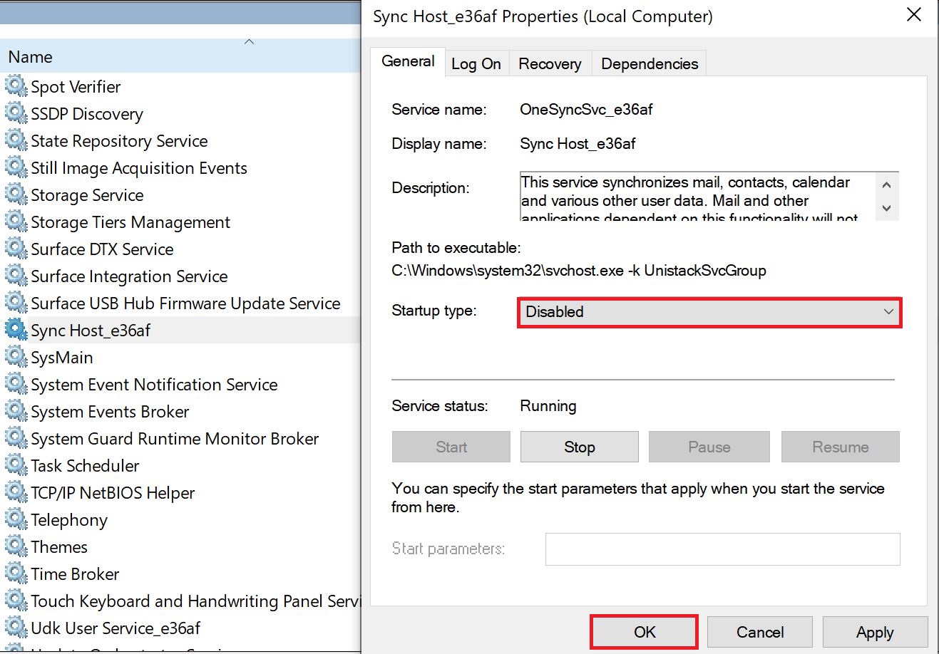 Disabling Sentrybay to fix general error 0xe00101b0