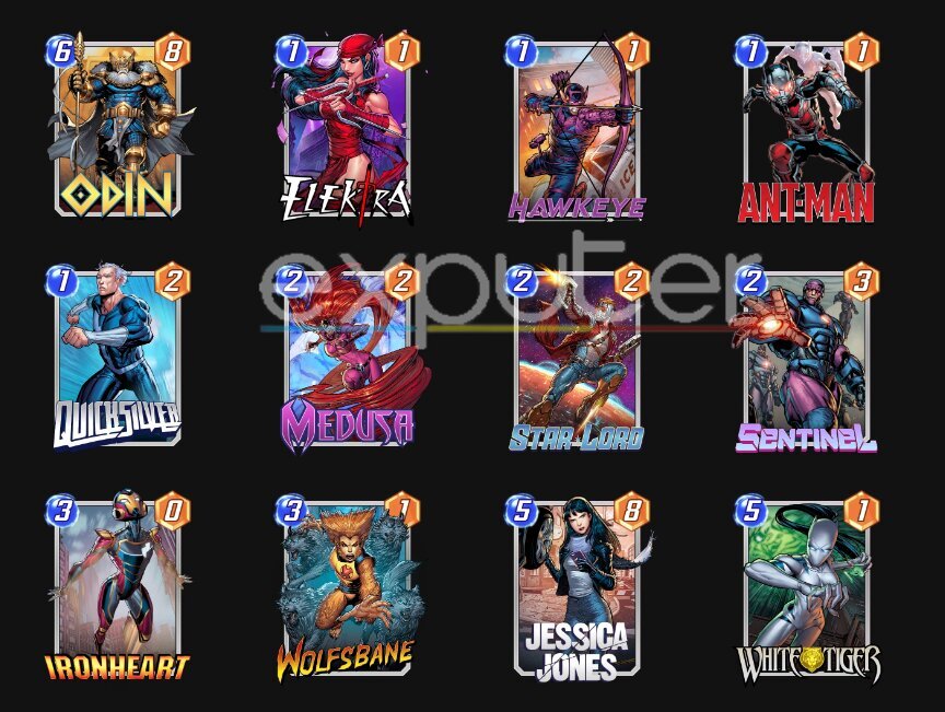 Marvel Snap Best Decks for Elektra 