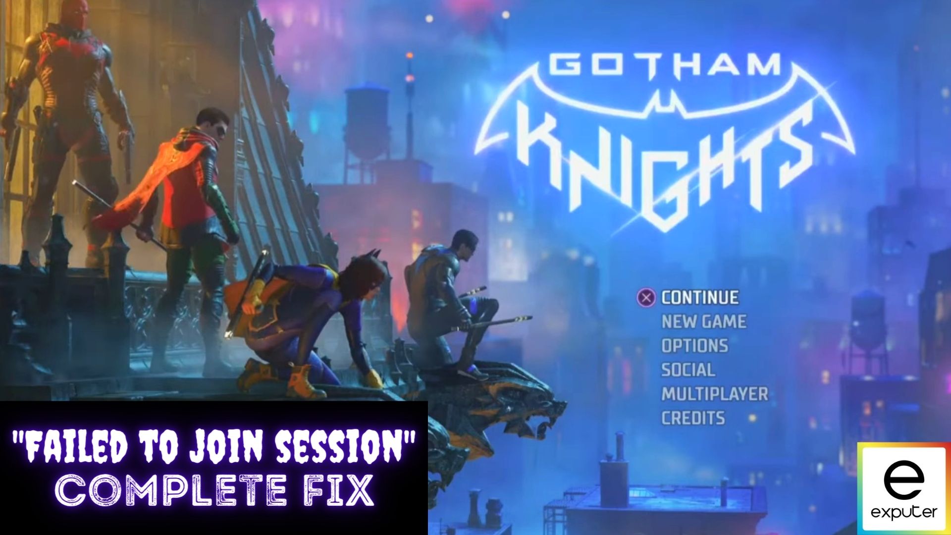 Gotham Knights - The Missed Opportunity of Cross Play