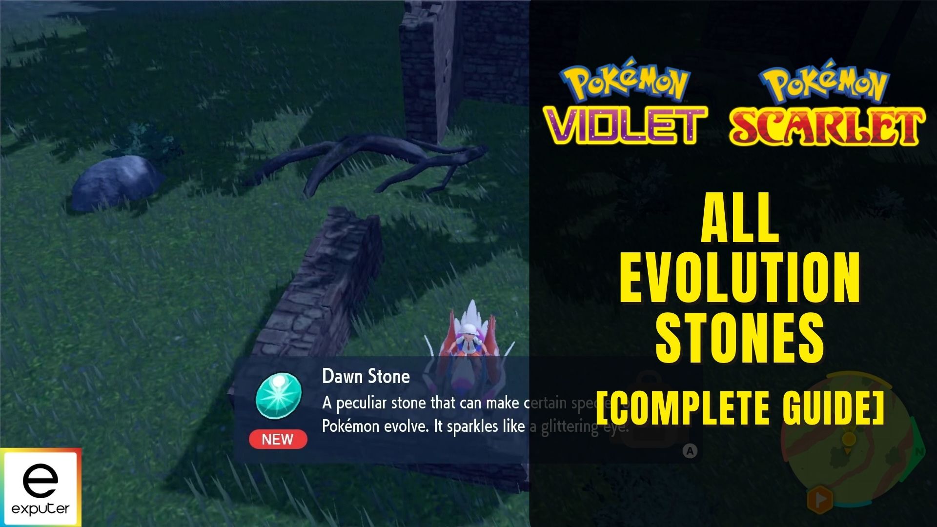 How to Get Dawn Stones (Eyelike Rock), Pokemon That Evolve Via Dawn Stone